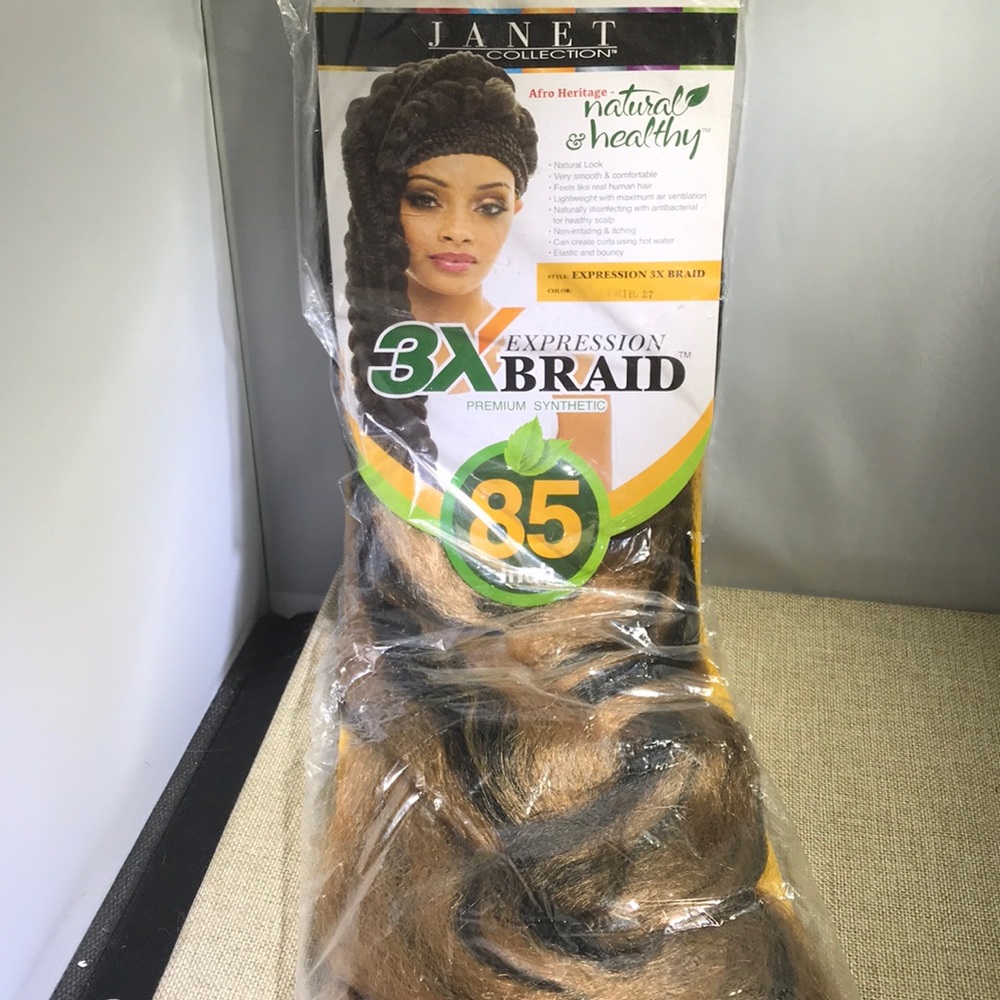 Janet 3X Braid expression premium synthetic 85”